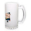 Frosted glass beer mug (500 ml)