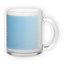 Frosted glass mug (300 ml)