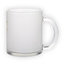 Frosted glass mug (300 ml)