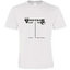 T -shirts with your photo, notes, white