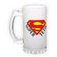 Frosted glass beer mug (500 ml)