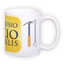 Standard white mug (300 ml)