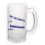 Frosted glass beer mug (500 ml)