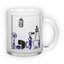 Frosted glass mug (300 ml)