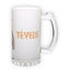Frosted glass beer mug (500 ml)