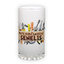 Frosted glass beer mug (500 ml)