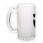 Frosted glass beer mug (500 ml)