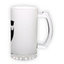 Frosted glass beer mug (500 ml)