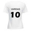 Women's T-shirt with your choice of photos, notes, white