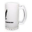 Frosted glass beer mug (500 ml)