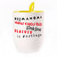 A cup with a spoon. Yellow (250 ml)