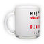 Frosted glass mug (300 ml)