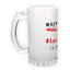 Frosted glass beer mug (500 ml)