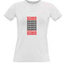 Women's T-shirt with your choice of photos, notes, white