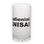 Frosted glass beer mug (500 ml)