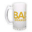 Frosted glass beer mug (500 ml)