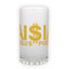 Frosted glass beer mug (500 ml)