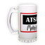 Frosted glass beer mug (500 ml)