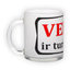 Frosted glass mug (300 ml)