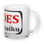 Frosted glass mug (300 ml)