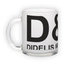 Frosted glass mug (300 ml)