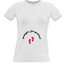Women's T-shirt with your choice of photos, notes, white