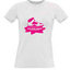 Women's T-shirt with your choice of photos, notes, white