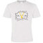 T -shirts with your photo, notes, white