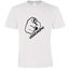 T -shirts with your photo, notes, white
