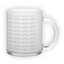 Frosted glass mug (300 ml)