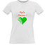 Women's T-shirt with your choice of photos, notes, white