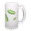 Frosted glass beer mug (500 ml)