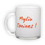 Frosted glass mug (300 ml)