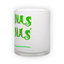 Frosted glass mug (300 ml)