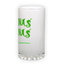Frosted glass beer mug (500 ml)