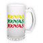 Frosted glass beer mug (500 ml)