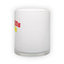 Frosted glass mug (300 ml)