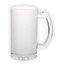 Frosted glass beer mug (500 ml)