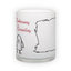 Frosted glass mug (300 ml)