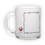 Frosted glass mug (300 ml)