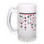 Frosted glass beer mug (500 ml)
