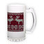 Frosted glass beer mug (500 ml)