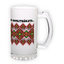 Frosted glass beer mug (500 ml)