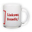 Frosted glass mug (300 ml)