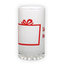 Frosted glass beer mug (500 ml)