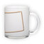 Frosted glass mug (300 ml)