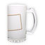 Frosted glass beer mug (500 ml)