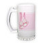 Frosted glass beer mug (500 ml)