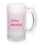 Frosted glass beer mug (500 ml)