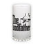 Frosted glass beer mug (500 ml)
